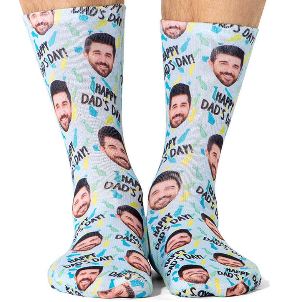 Happy Dad's Day Socks - Personalized Dad Socks