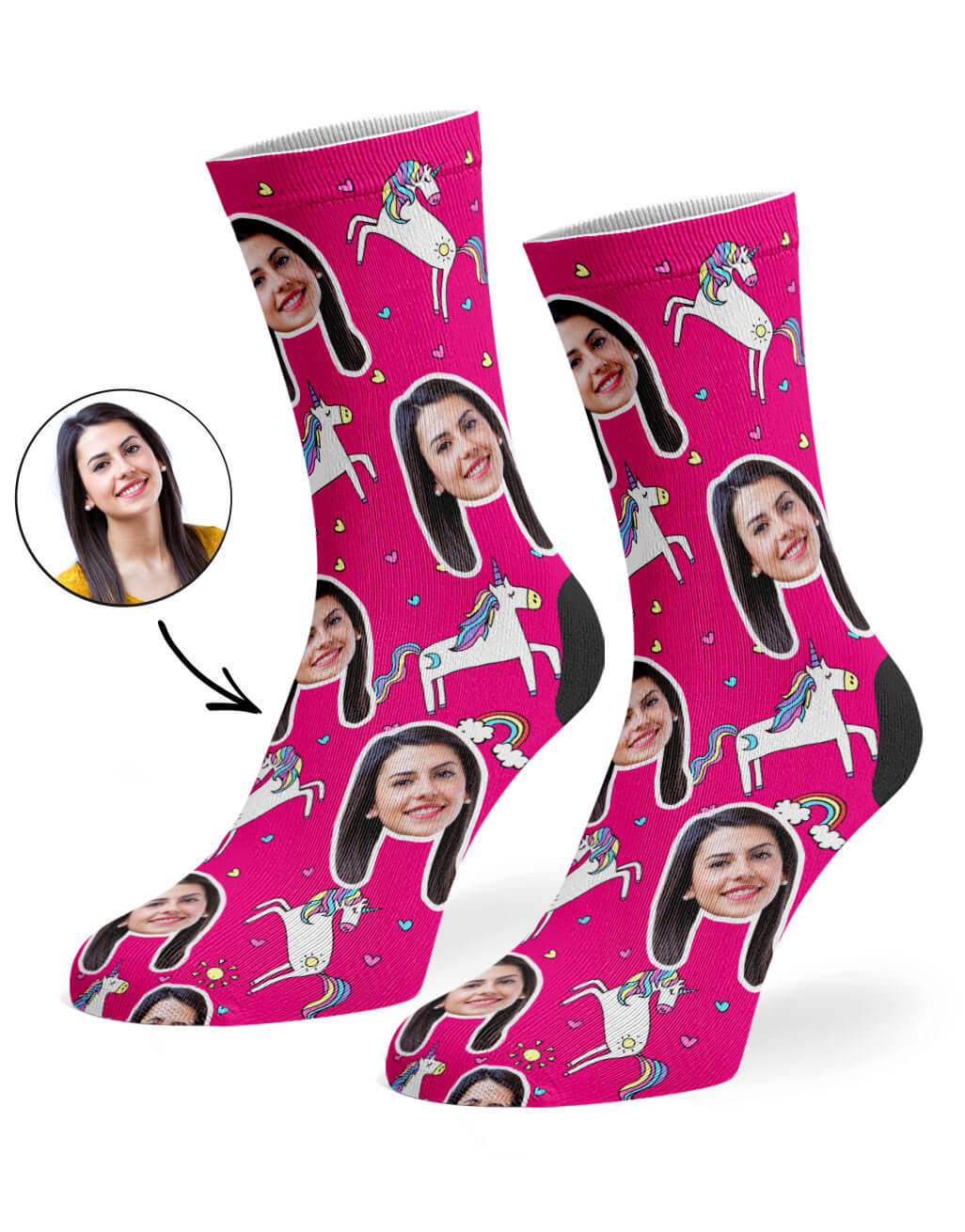 Unicorn Custom Socks