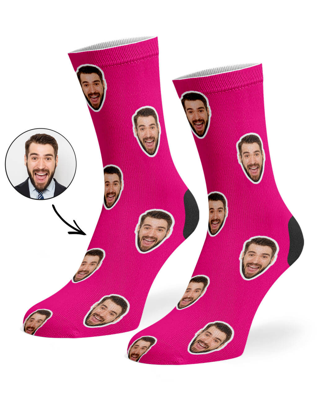 printing on socks with your photo