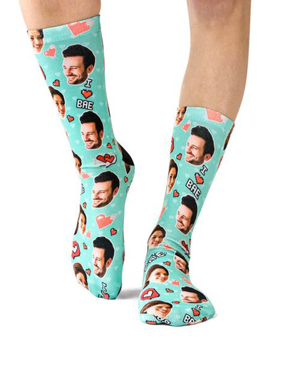 I Love Bae Custom Socks