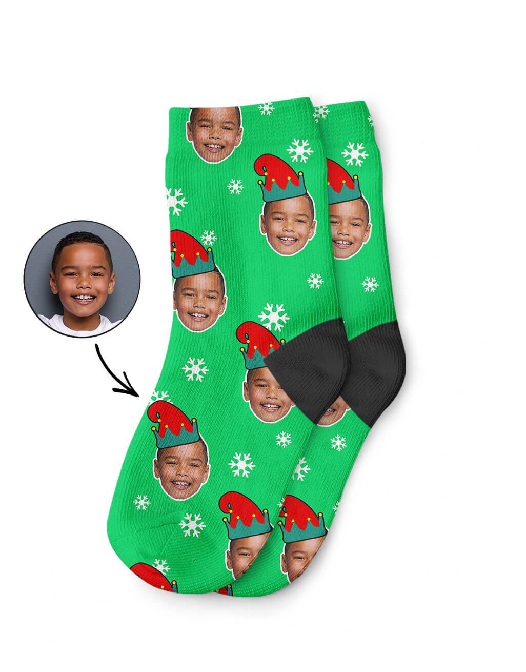 Elf Me Kids Socks