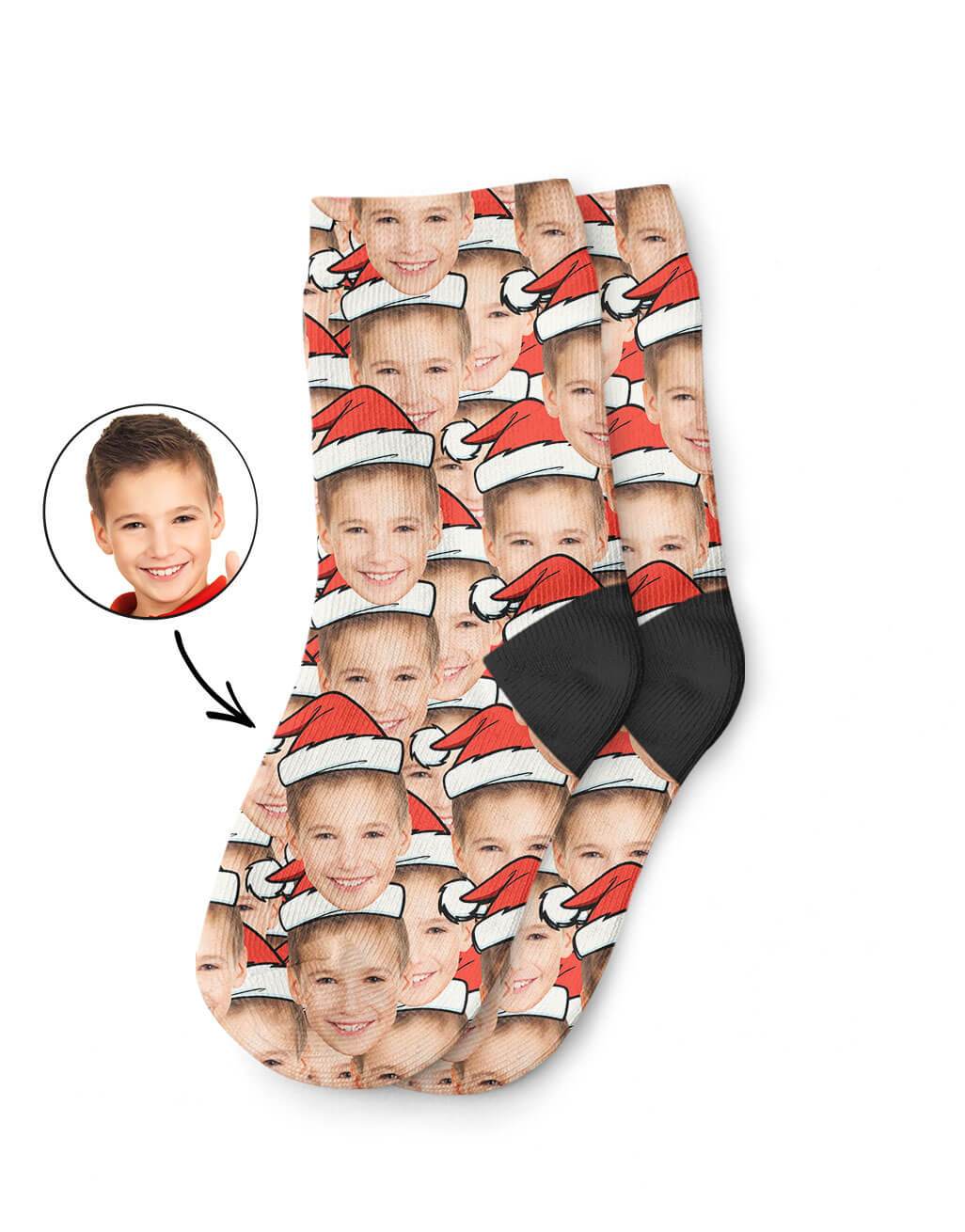 Santa Mash Kids Socks