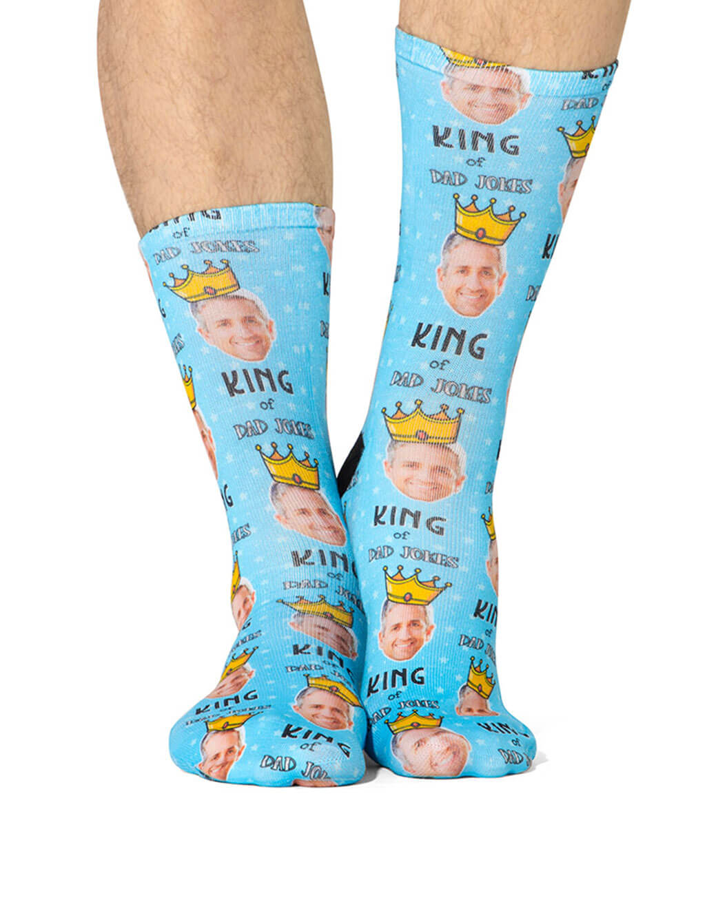 King Of Dad Jokes Custom Socks