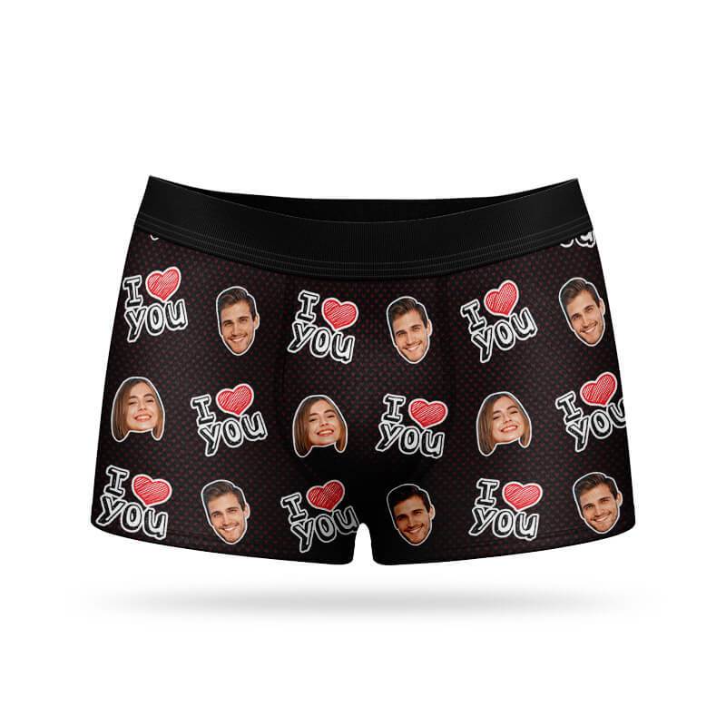 I Heart You Custom Boxers