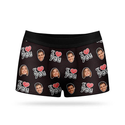 I Heart You Custom Boxer