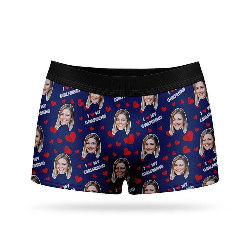 Custom Funny Hug Face Boxers Personalised Face Boxers Briefs Best  Valentine's Day Gifts - Personalized Face Photo On Men's Underwear
