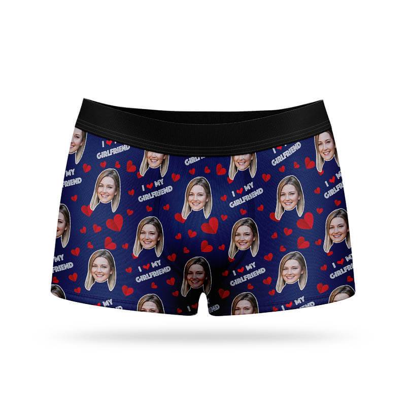 Men's Custom Sexy Girlfriend Face Boxer Shorts – MyFaceBoxerUK