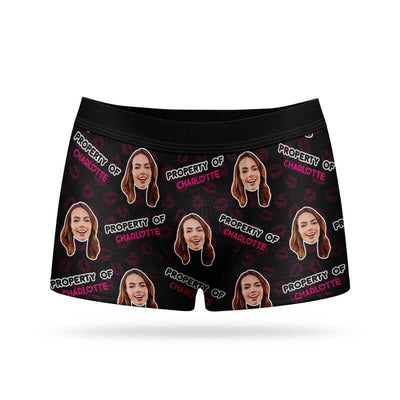 Property Of - Personalized Name Custom Boxer
