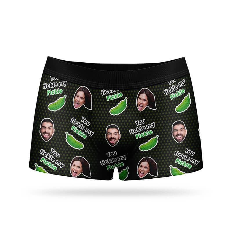 You Tickle My Pickle Custom Boxers