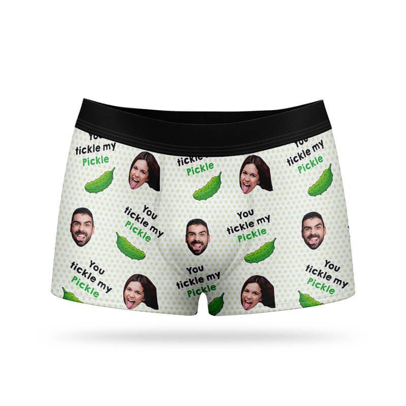 You Tickle My Pickle Custom Boxers
