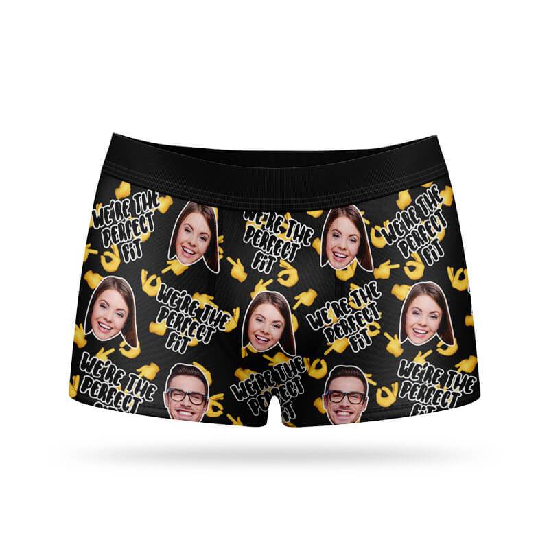 We're The Perfect Fit Custom Boxers