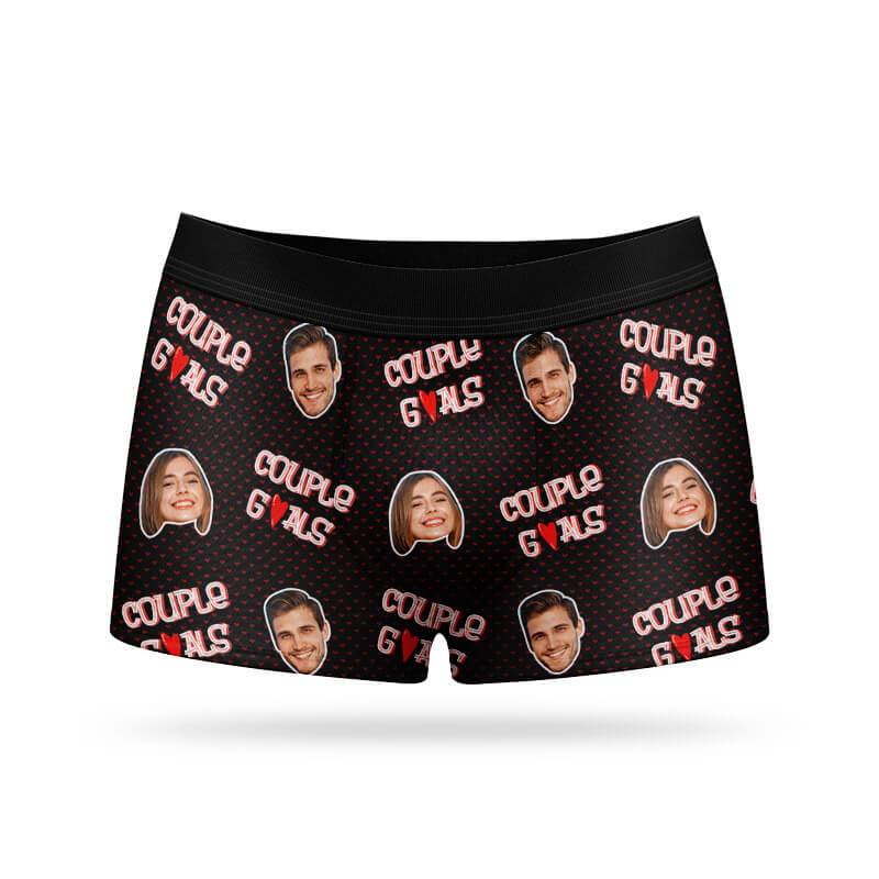 Couple Goals Custom Boxers