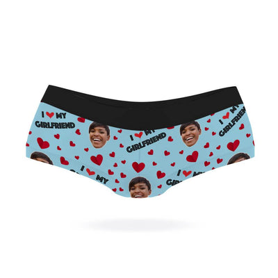 I Love My Girlfriend Panties - Custom Underwear – Super Socks
