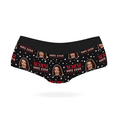 Sexiest Wife Custom Panties - Custom Underwear – Super Socks