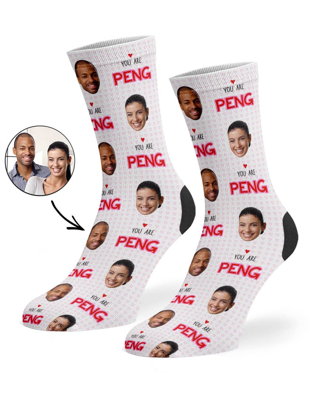 You Are Peng Custom Socks