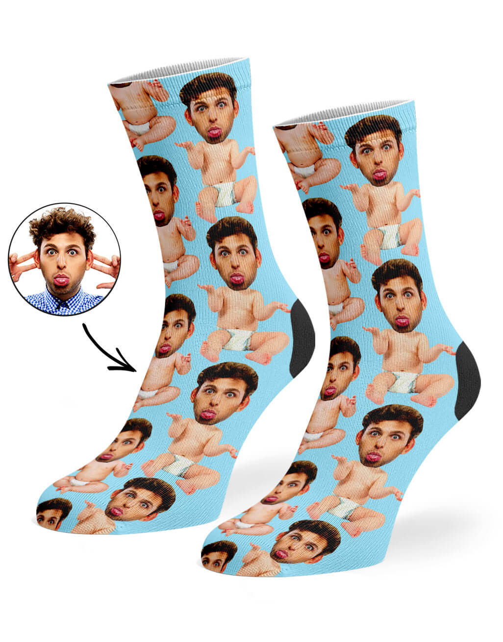Baby Me Custom Socks