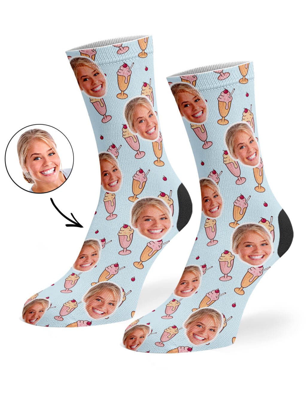 Sundae Custom Socks