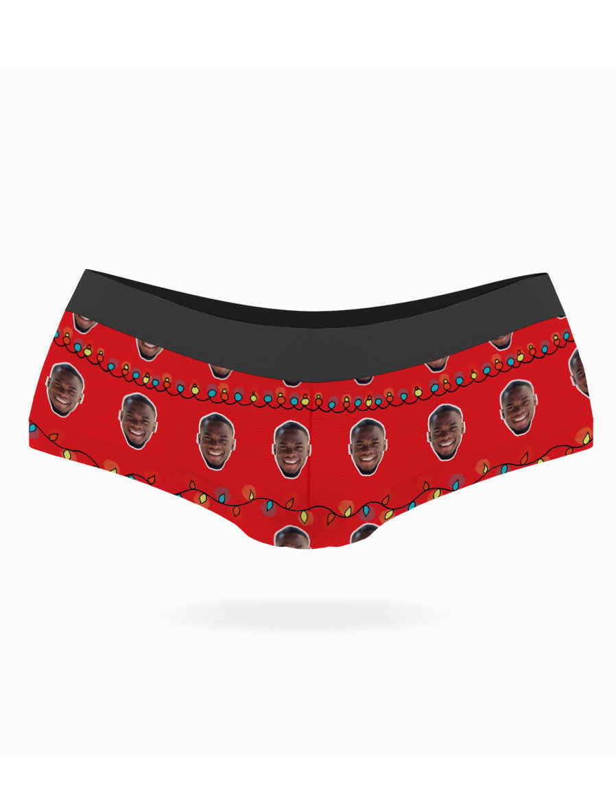 Christmas Lights Custom Panties