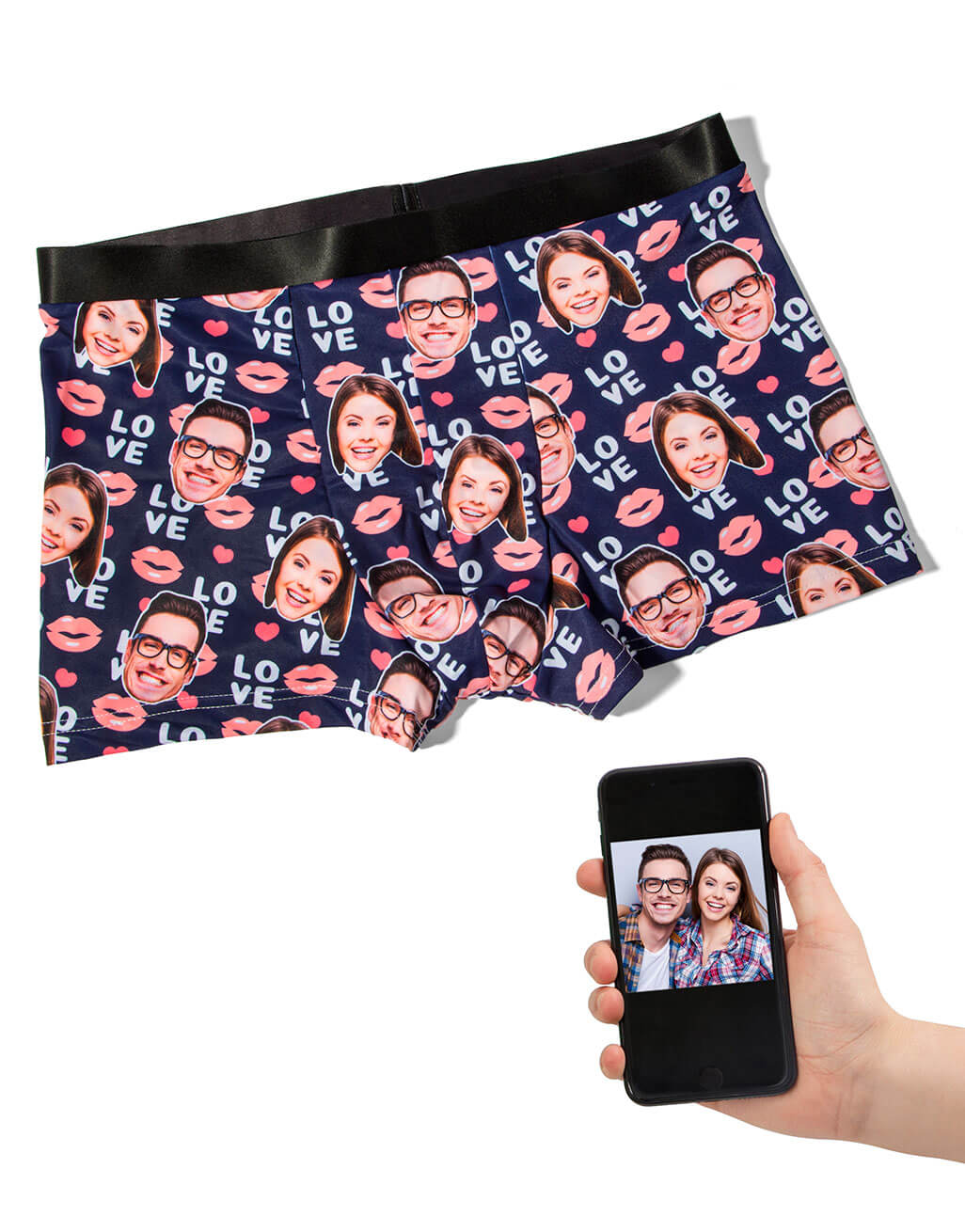 Love Lips Custom Boxers