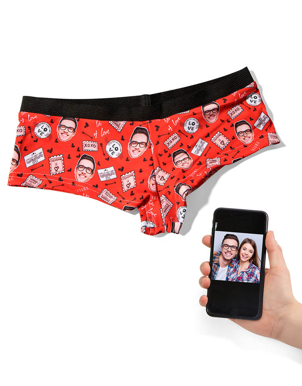 Love Stamps Custom Panties