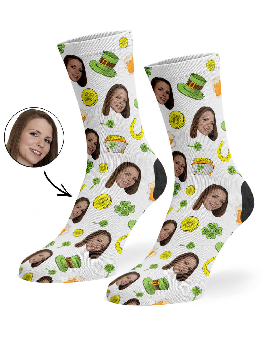 Lucky Irish Custom Socks