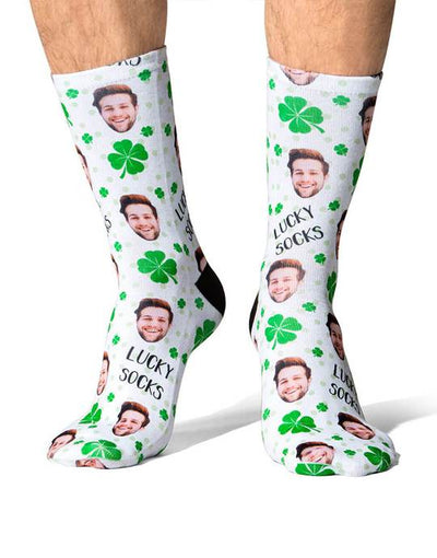 Lucky Face Custom Socks