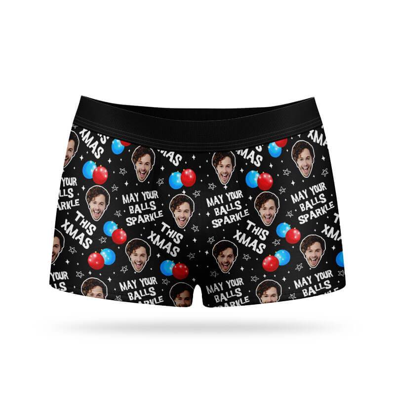 May Your Balls Sparkle Custom Boxers