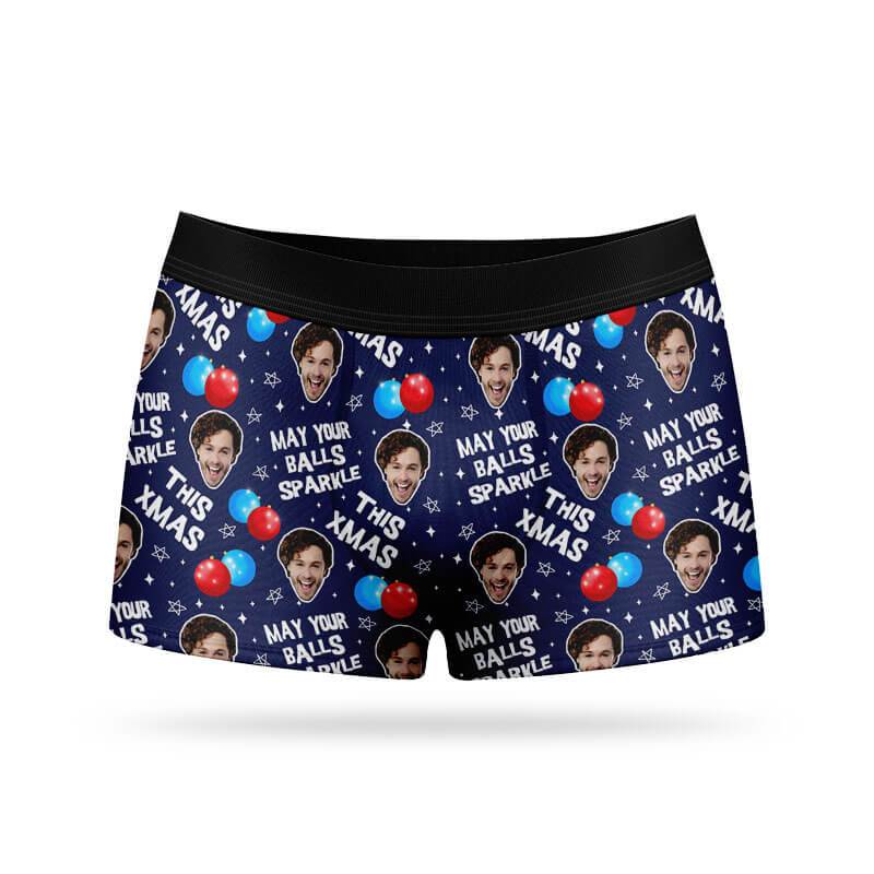 May Your Balls Sparkle Custom Boxers