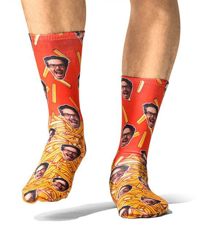 McFries Face Custom Socks