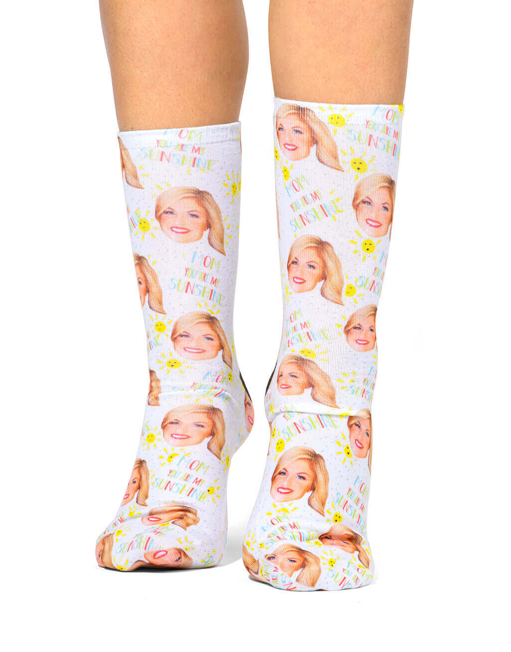 You Are My Sunshine Custom Socks