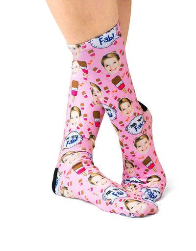 Mom You're Fab Custom Socks