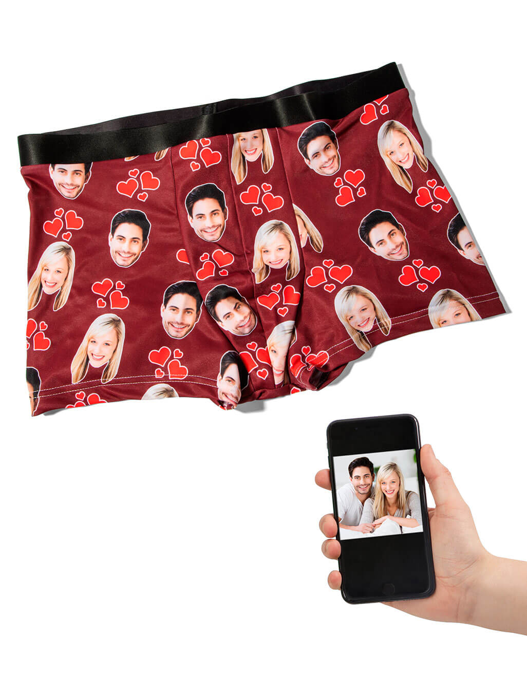 My Valentine Custom Boxers - Personalized Boxers – Super Socks