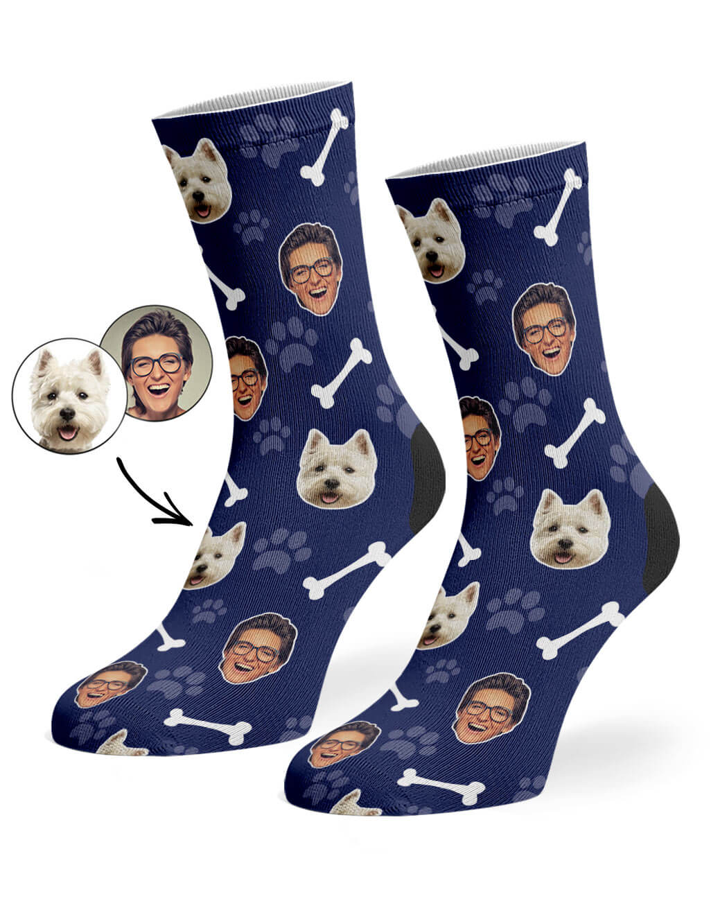 Dog & Owner Custom Socks