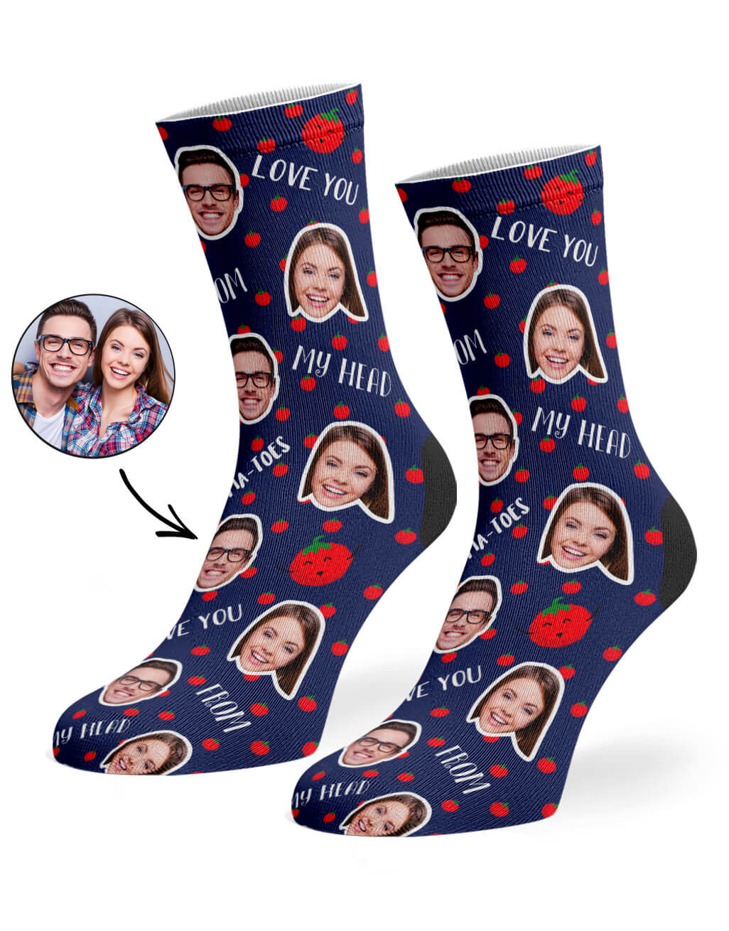 Head To-Ma-Toes Custom Socks