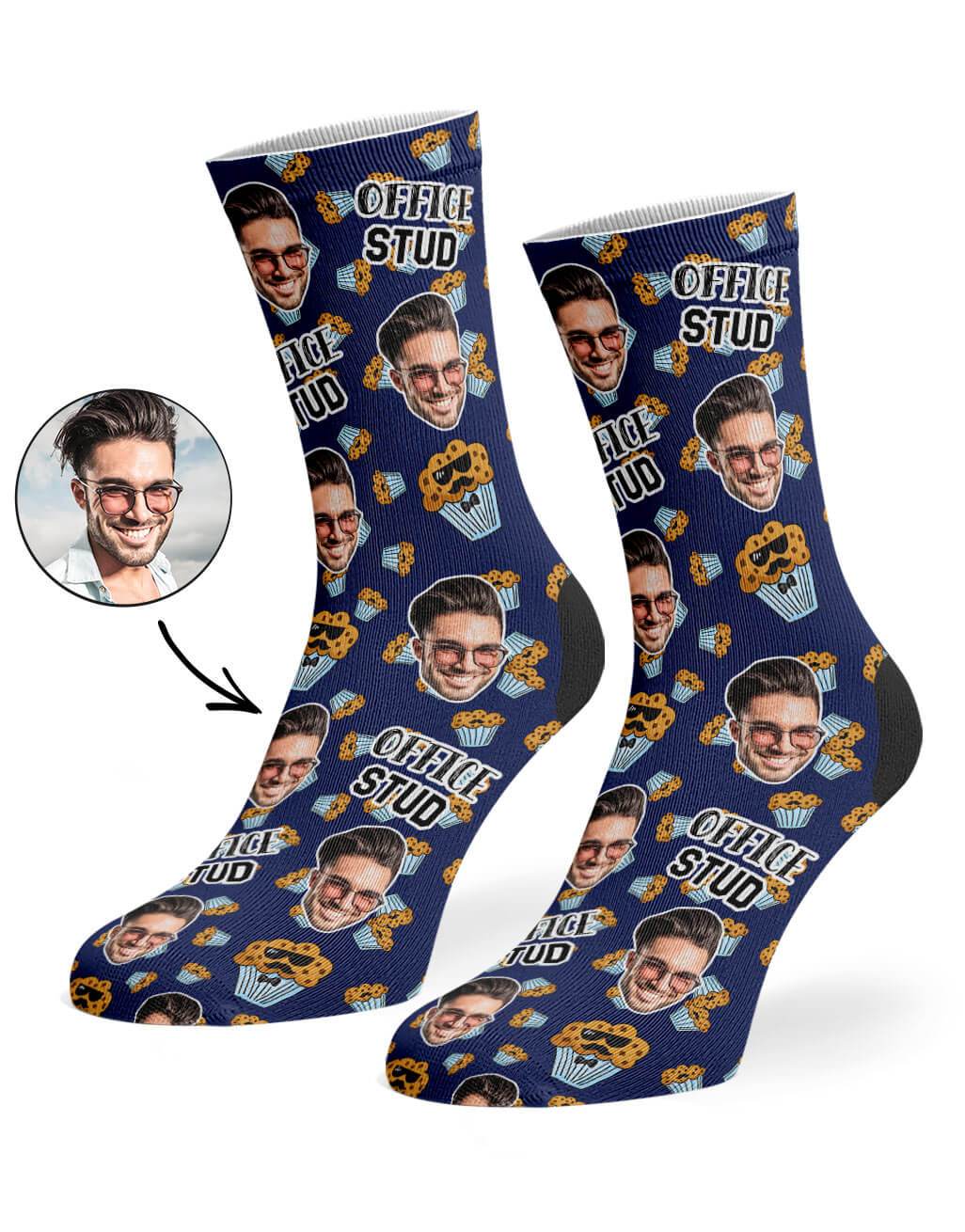 Office Stud Custom Socks