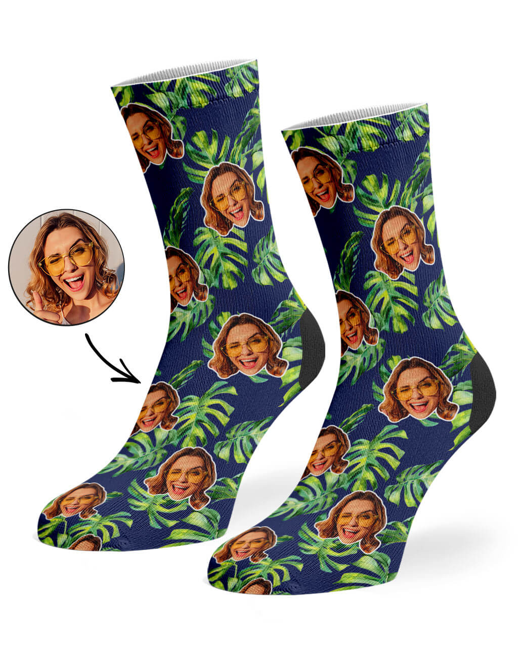 Tropical Custom Socks