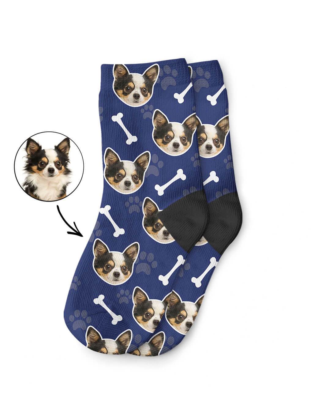 Kids Custom Dog Socks