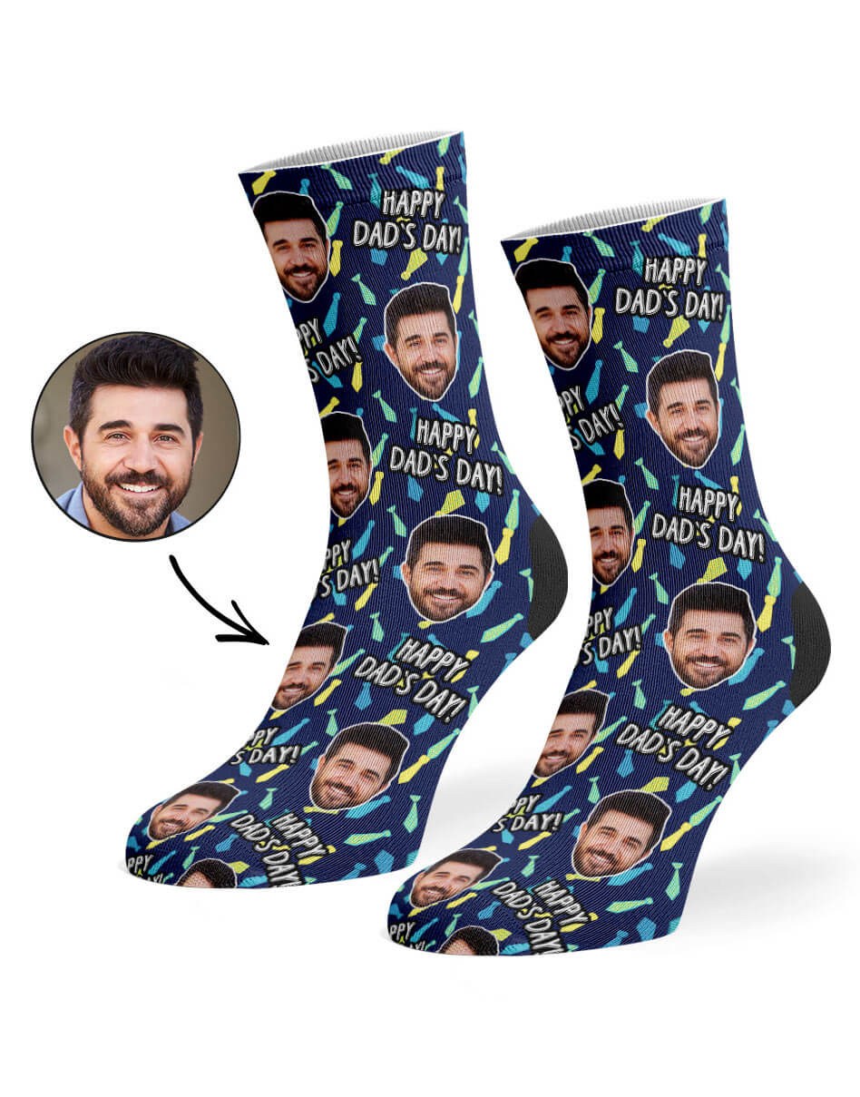 Happy Dad's Day Custom Socks