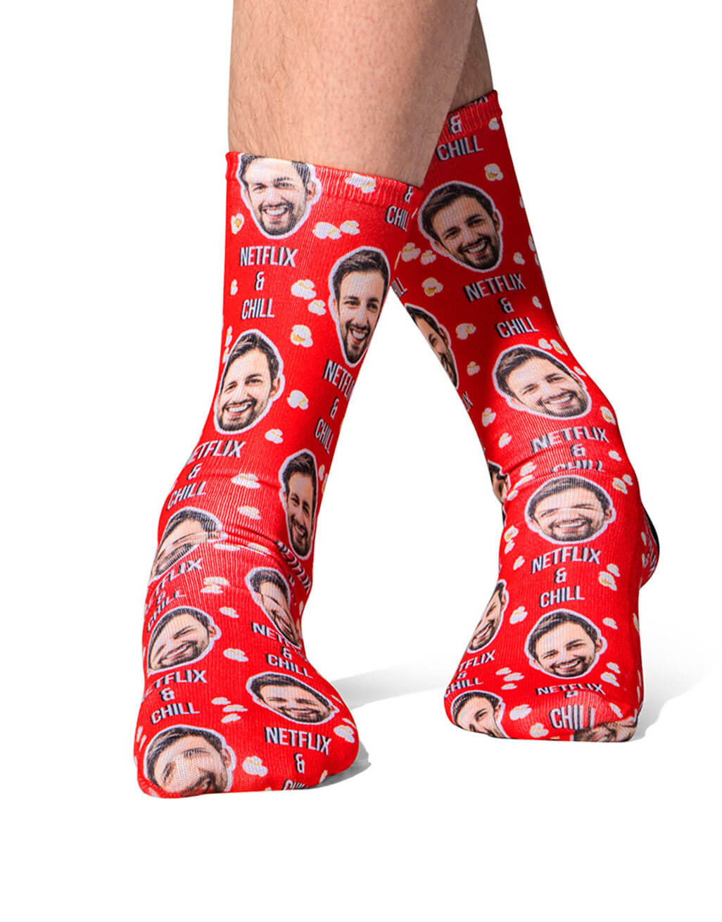 Netflix & Chill Custom Socks