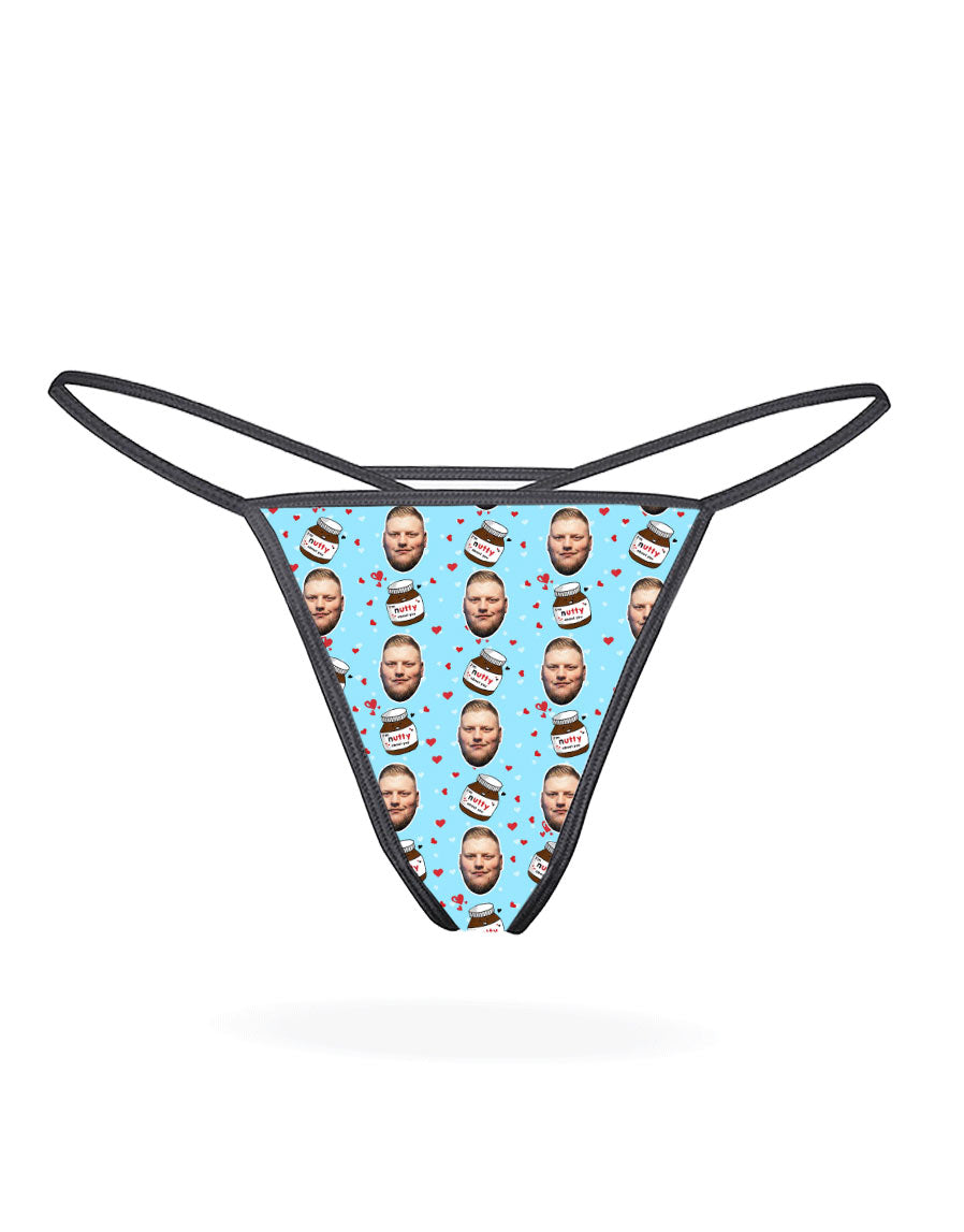 Nutty About You Custom Thong