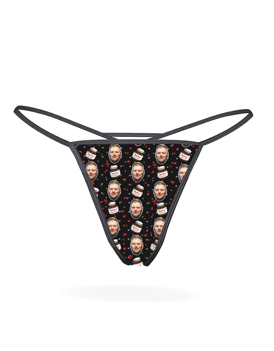 Nutty About You Custom Thong