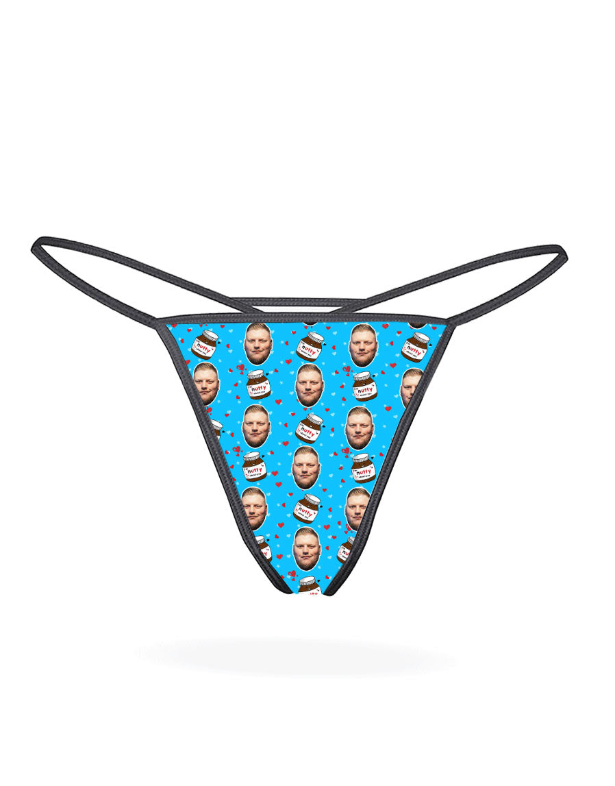 Nutty About You Custom Thong