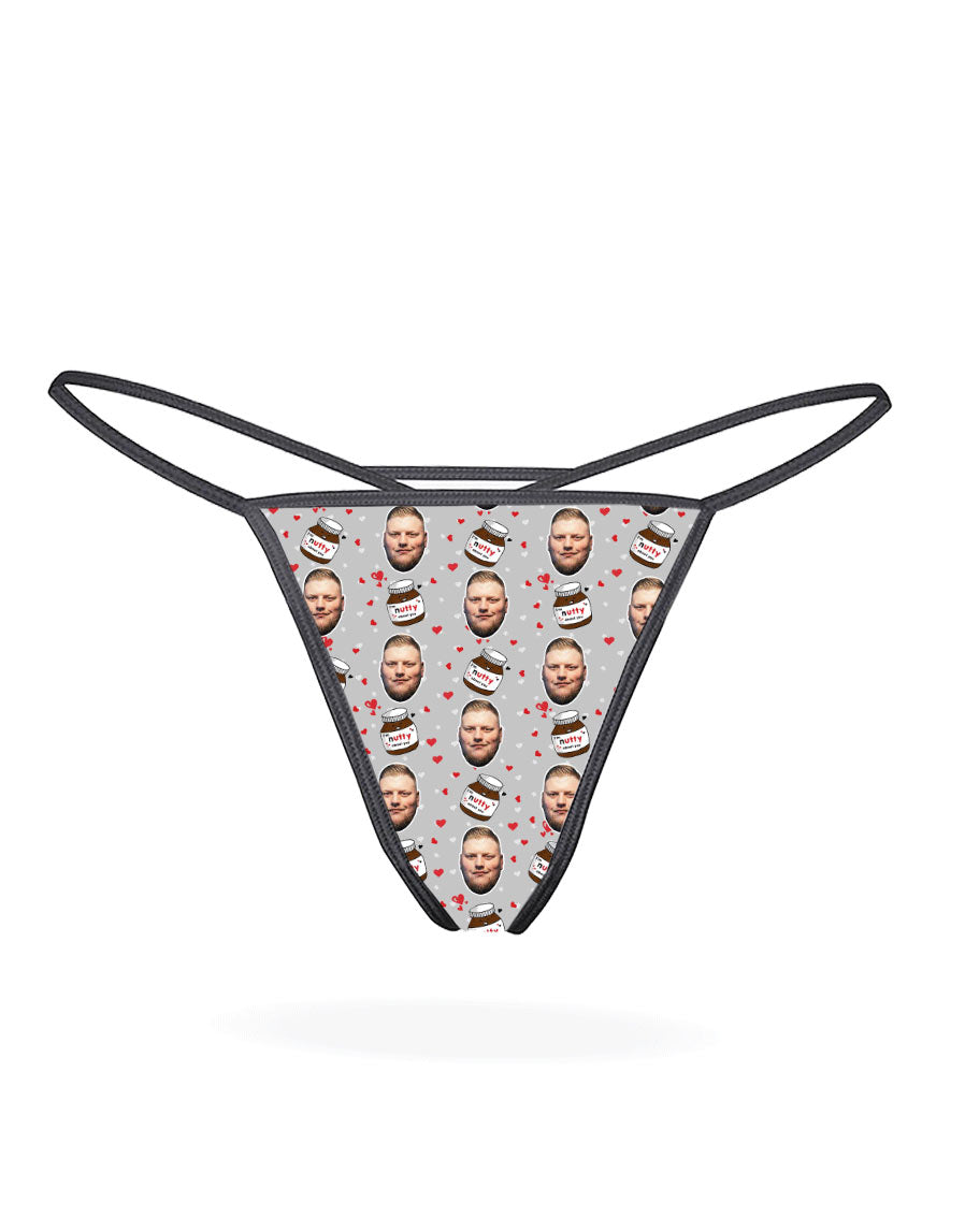 Nutty About You Custom Thong