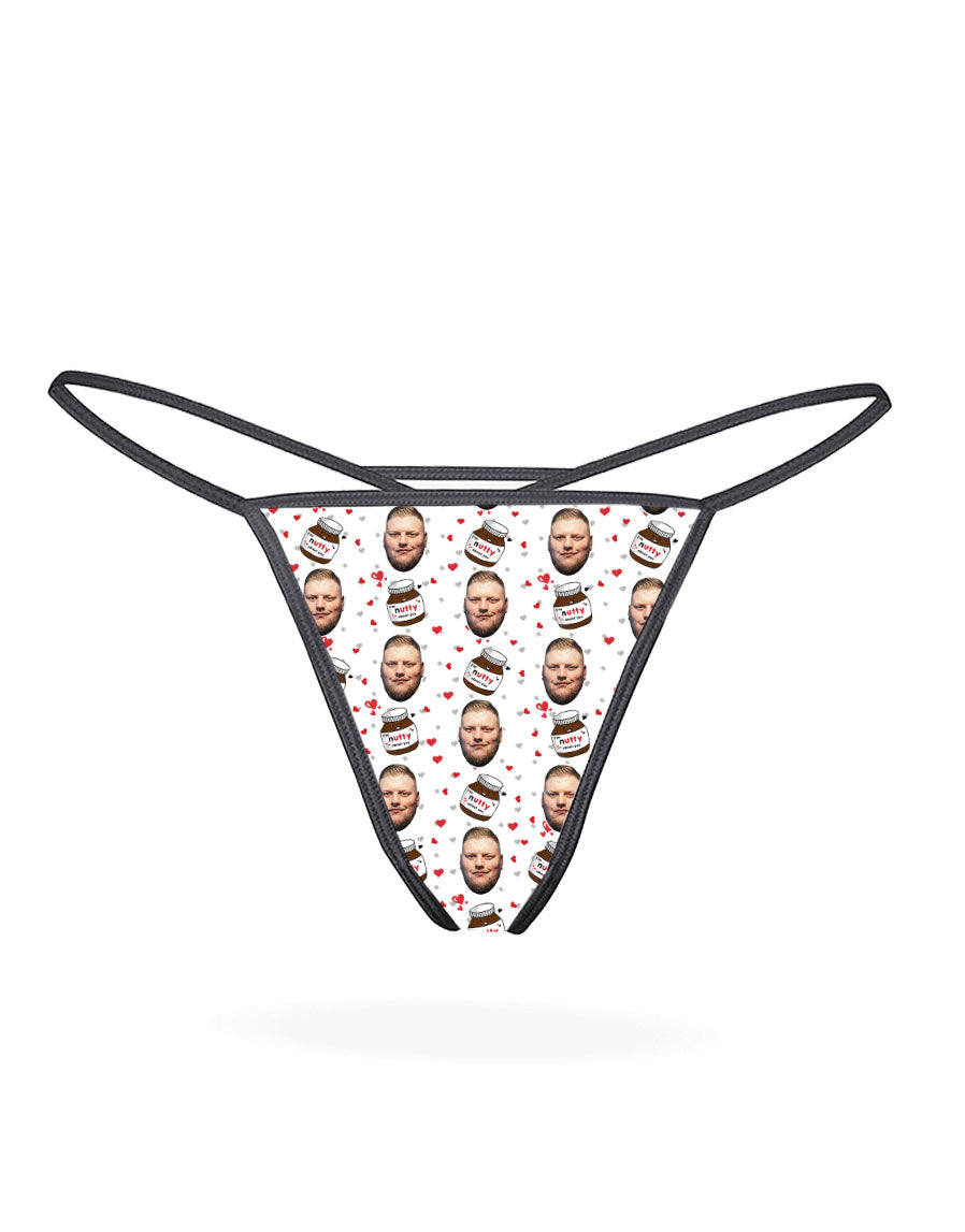 Nutty About You Custom Thong