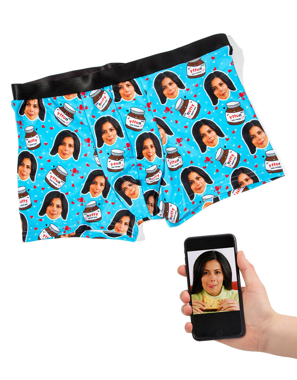 Nutty About You Custom Boxers
