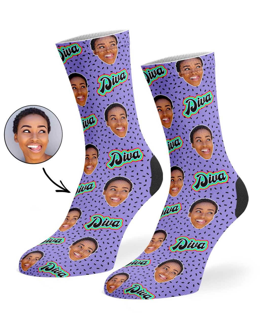 Diva Custom Socks