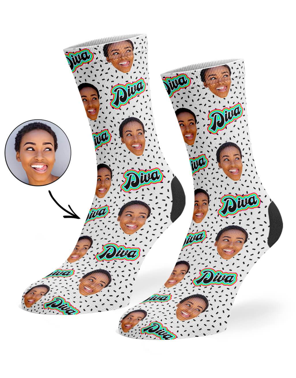 Diva Custom Socks