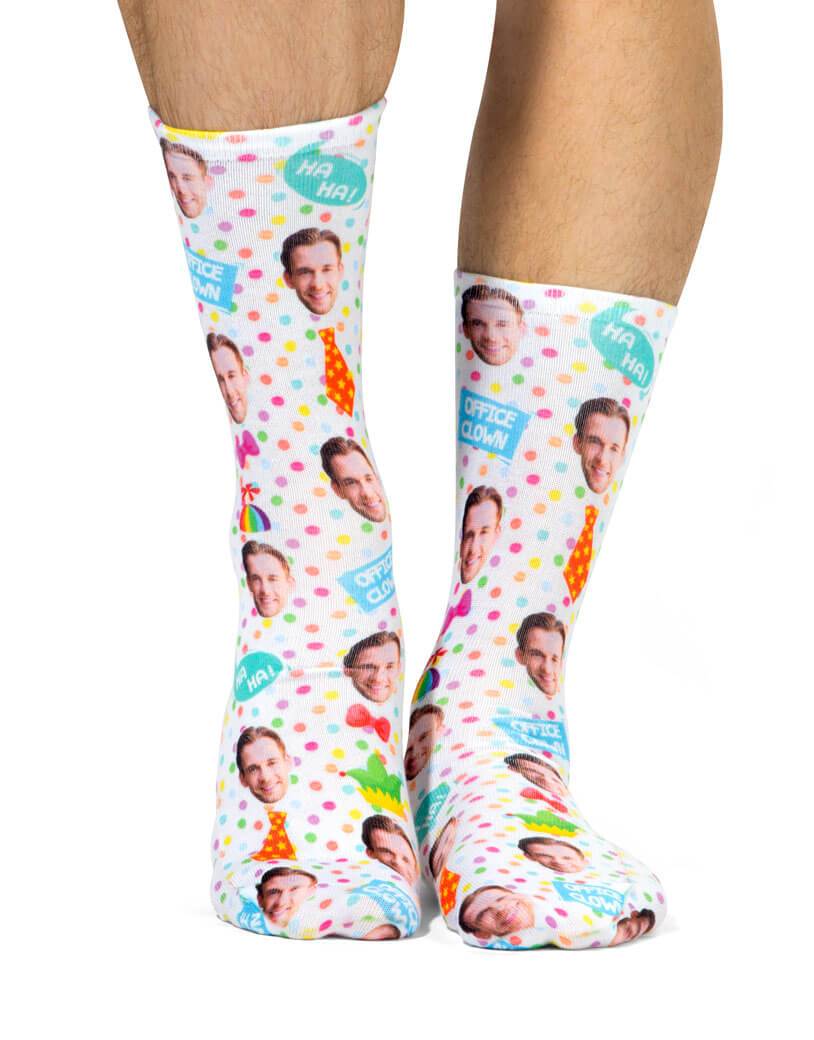 Office Clown Custom Socks