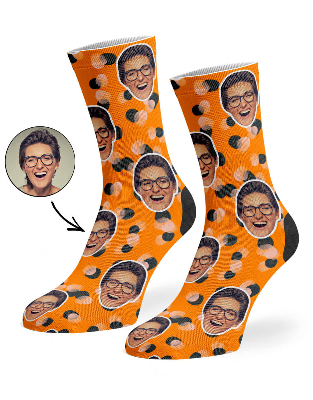 Paint Spot Custom Socks