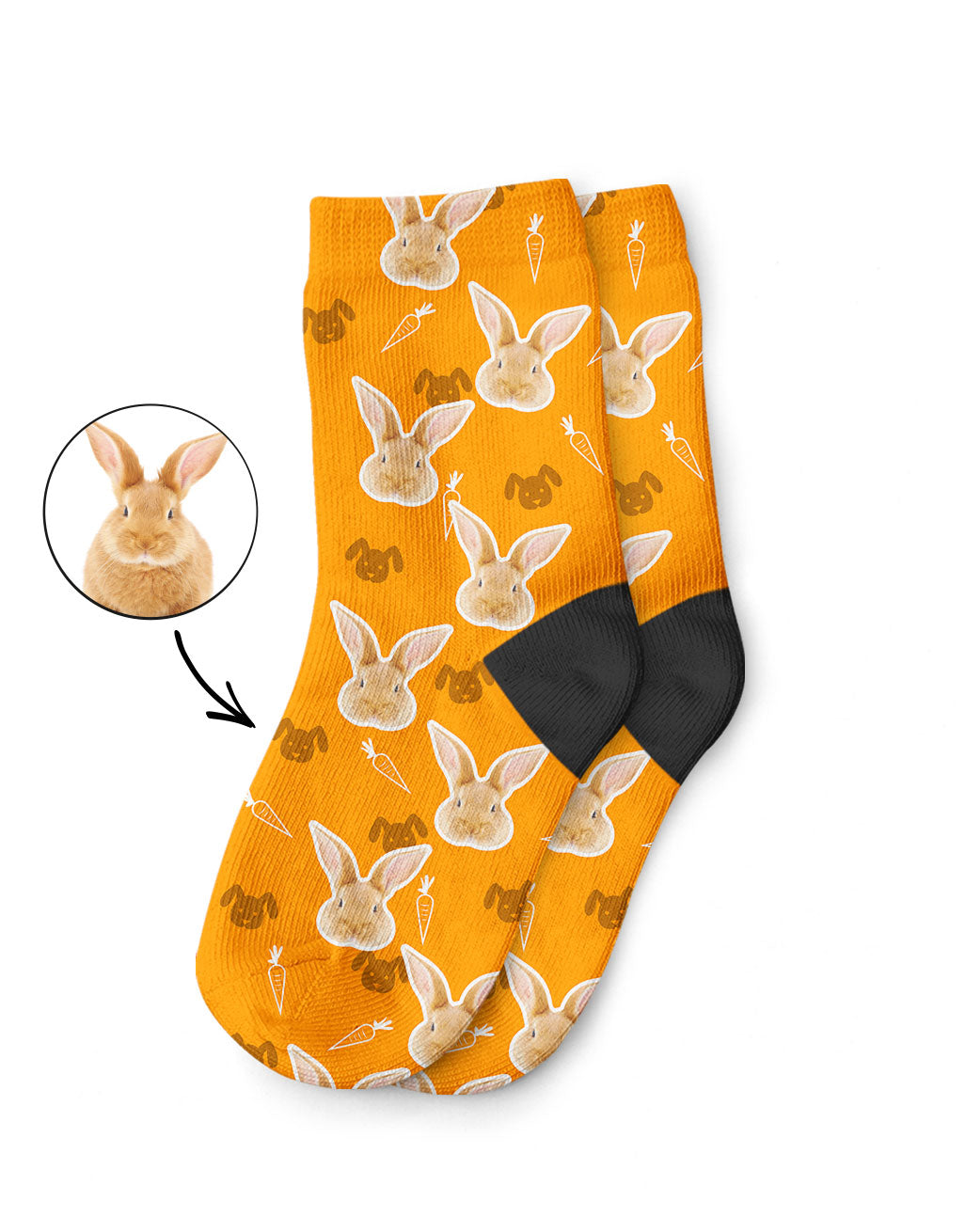 Your Rabbit on Kids Socks